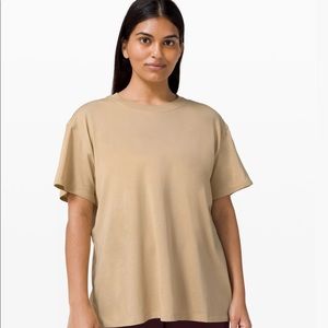 EUC Lululemon All Yours Tee in Trench